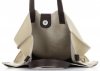 Bőr táska shopper bag Genuine Leather bézs 691756